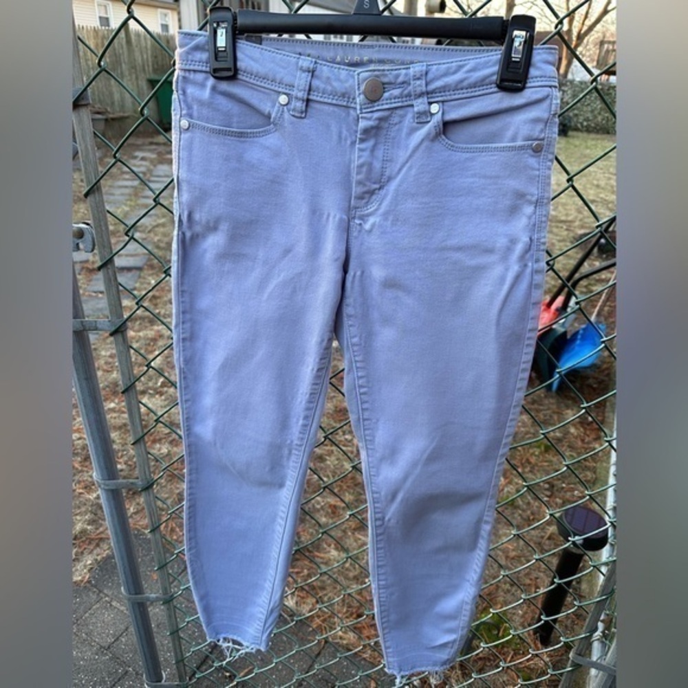 LC Lauren Conrad Women's Lilac Skinny‎ Jeggings (Size 4)
